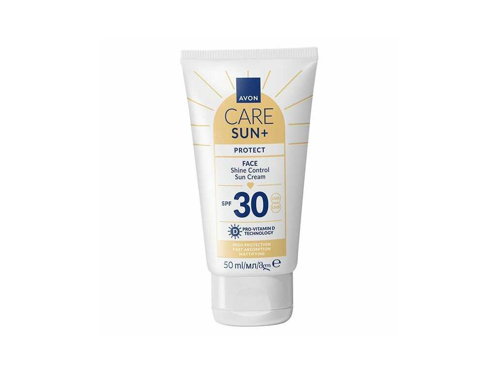 Hydratačný zmatňujúci pleťový krém na opaľovanie OF30 AVON