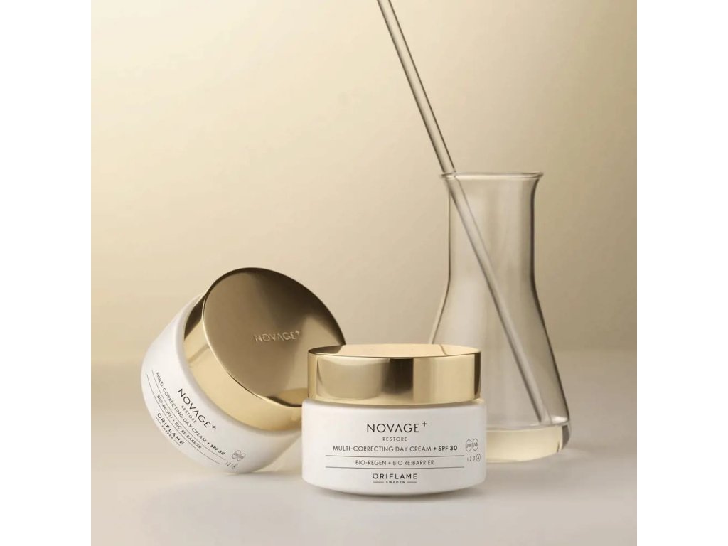 Denný multikorekčný krém SPF 30 Restore Novage+ 3