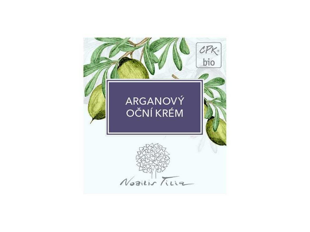 Argánový očný krém Nobilis Tilia vzorka