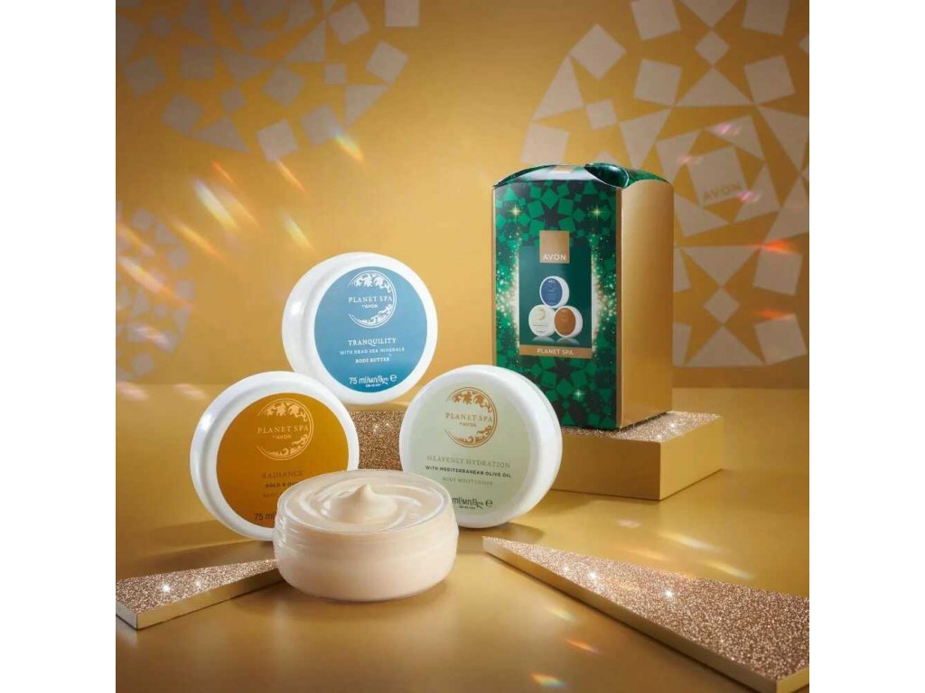 Darčekový set telových krémov Planet Spa Avon