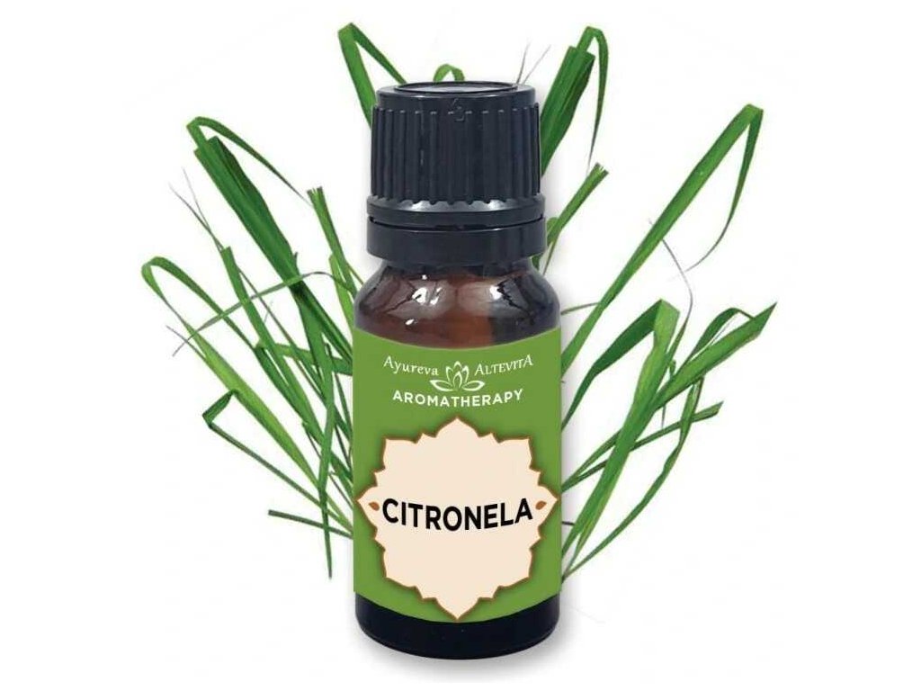 Citronela - olej jasnosti a očistnej sily Altevita
