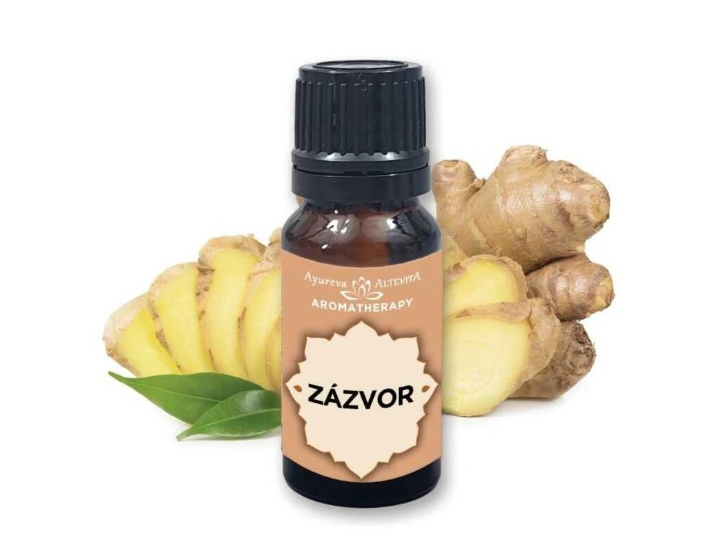 Zázvor - olej energie a realizácie Altevita