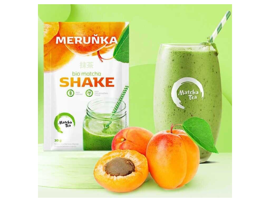 BIO Matcha marhuľový shake