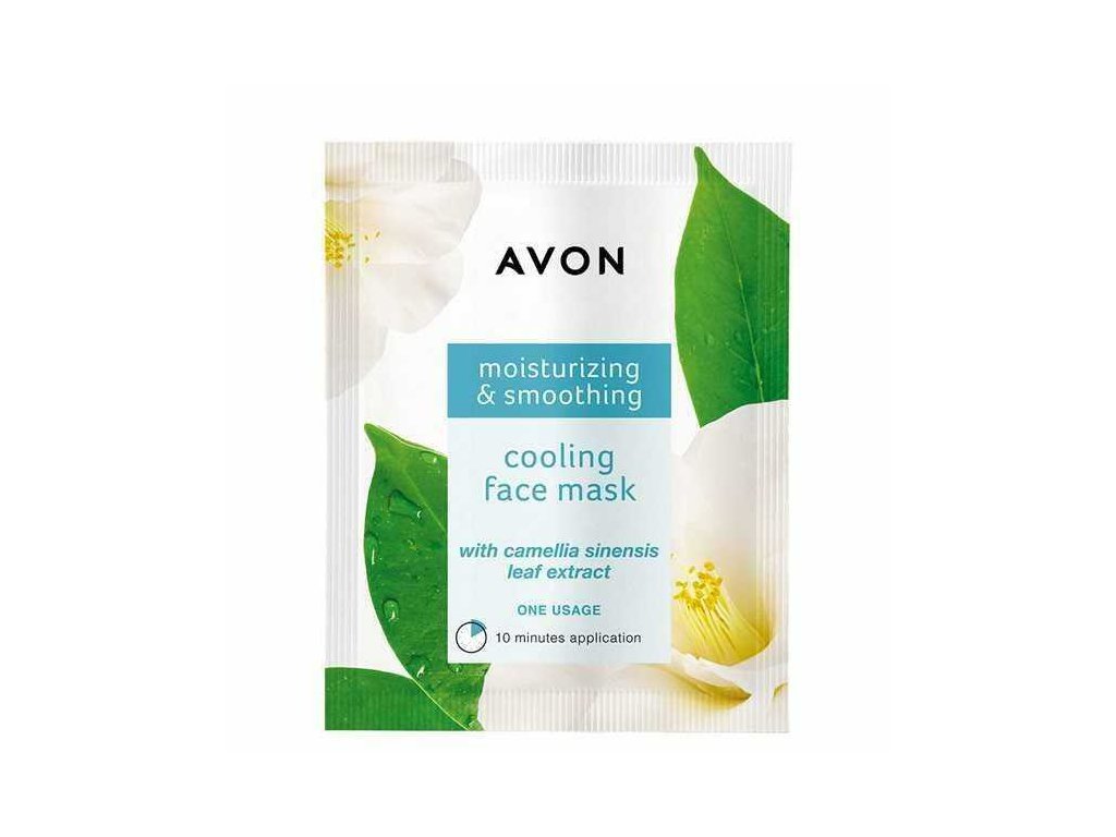 Chladivá pleťová maska s výťažkom z lístkov čajovníka čínskeho AVON