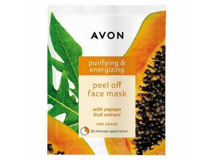 Zlupovacia pleťová maska s výťažkom z papáje AVON
