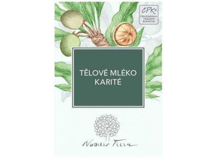 Telové mlieko Karité Nobilis Tilia vzorka