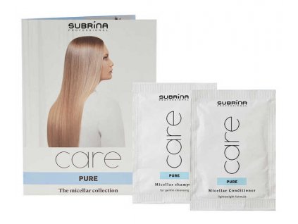 Micelárny šampón a kondicionér Care Pure Set  Subrina Professional vzorky