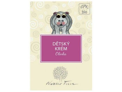 Detský krém Olinka Nobilis Tilia vzorka