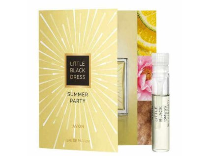 Little Black Dress Summer Party AVON vzorka