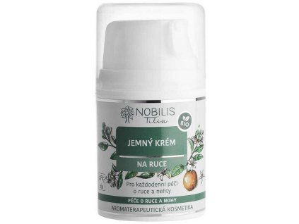 Jemný krém na ruky Nobilis Tilia