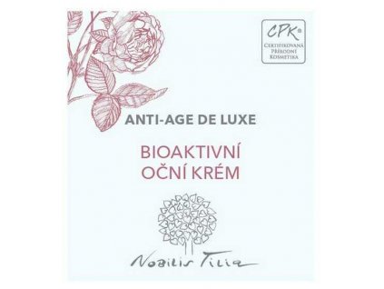 Bioaktívny očný krém Nobilis Tilia vzorka