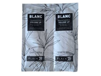 Šampón a maska pre objem jemných vlasov Black Blanc Black Professional vzorka