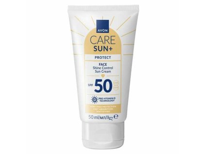Zmatňujúci pleťový krém na opaľovanie s OF50 AVON