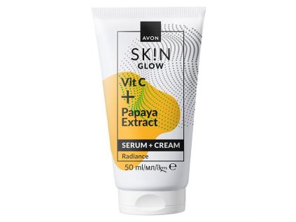 Rozjasňujúce pleťové sérum a krém 2v1 Avon