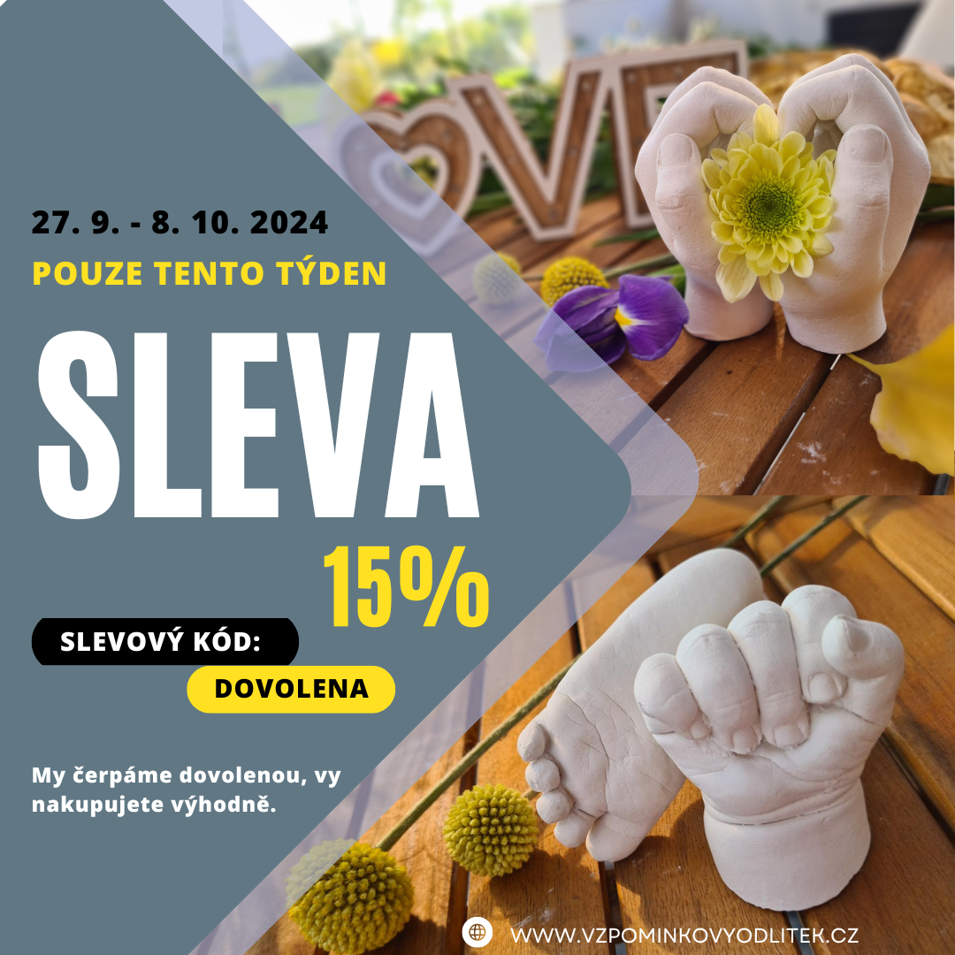 Dovolená = SLEVA pro vás