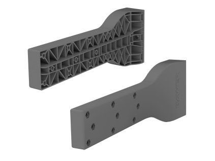 drzak bedny horizontalni 520 mm plastovy
