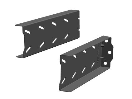 drzak bedny horizontalni 420 mm cerny lak