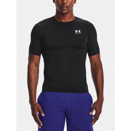 Kompresné tričko Under Armour HG Armour Comp SS-BLK