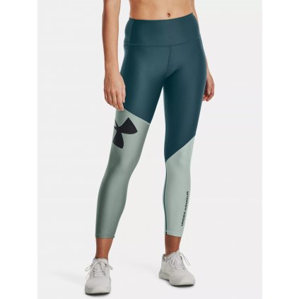 Legíny Under Armour Armour Colorblock Ankle Leg-GRN