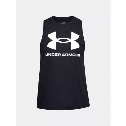 Tielko Under Armour Sportstyle Graphic Tank-BLK