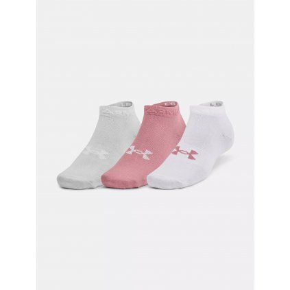 Ponožky Under Armour UA Essential Low Cut 3pk-PNK