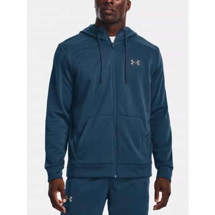 Hoodie Under Armour UA Armor Fleece FZ Hoodie-BLU