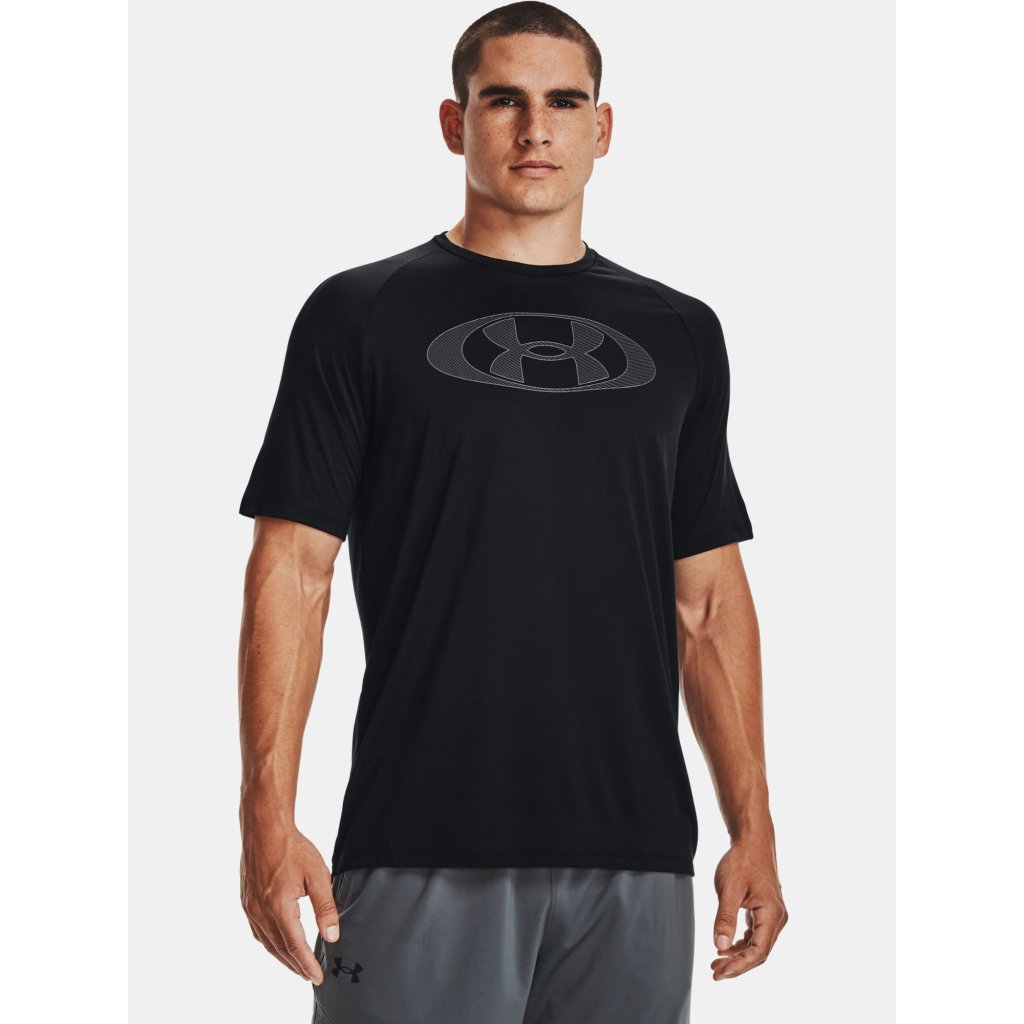 Tričko Under Armour TECH 2.0 LOCKERTAG SS-BLK