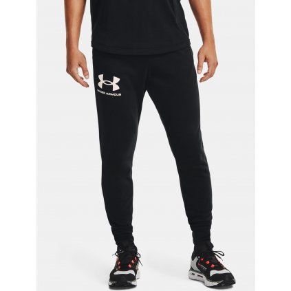 Tepláky Under Armour RIVAL TERRY JOGGER-BLK