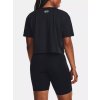 Tričko Under Armour UA COLLEGIATE CREST CROP SS-BLK