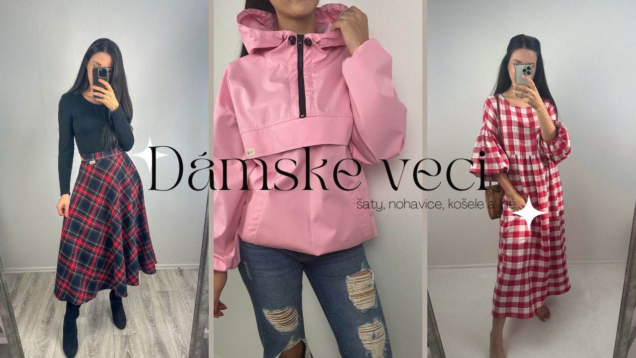 Kvalitné ľanové a mušelínové oblečenie lokálnej výroby.