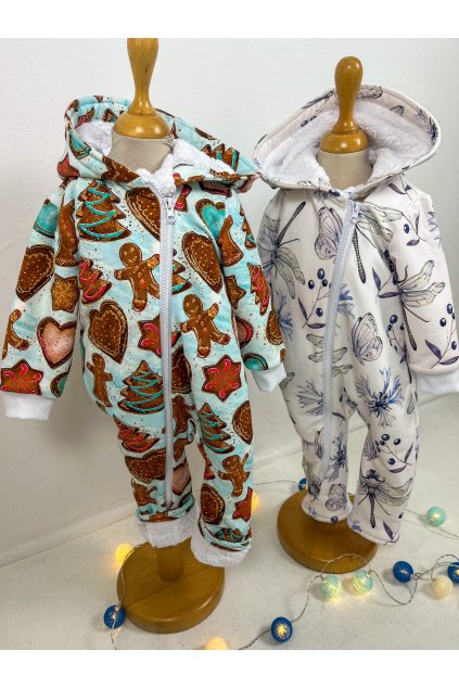 Zateplený overal pre deti