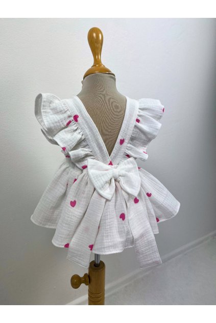 Mušelínové šaty pre dievčatá