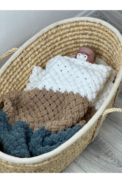 Teplá puffy deka pre deti