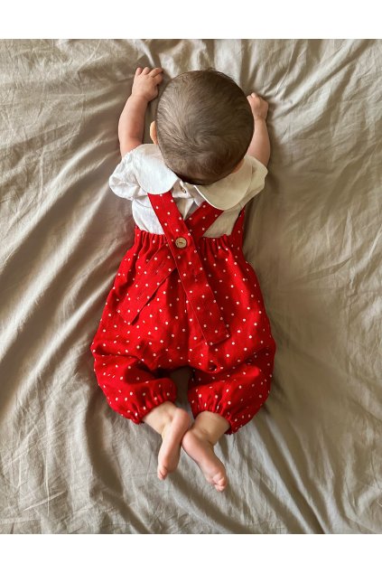 Ľanový overal pre deti