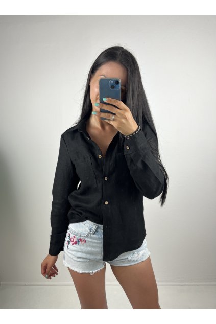 Dámska ľanová košeľa Charlotte