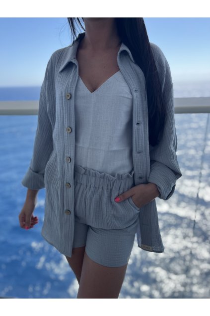 Dámske ľanové tielko Love