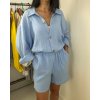 Dámsky mušelínový krátky set