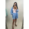 Dámsky mušelínový krátky set