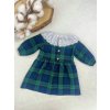 Kárované šaty pre deti