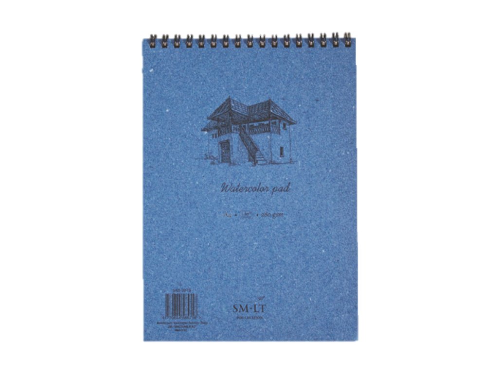SM.LT Skicár na akvarel - Watercolor pad, A3 , 30 listov, 280g/m2