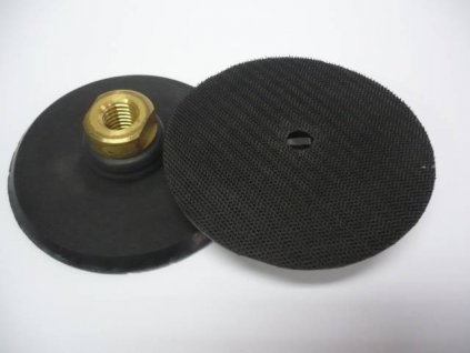 Příruba na brusné dia kotouče, prům.100mm, M 14, GUMAFLEX, suchý zip ( pružná)