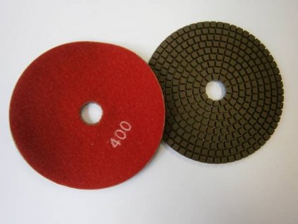 Brusné dia flex kotouče - suchý zip, prům.125 mm, keramická vazba, zrnitost: 400