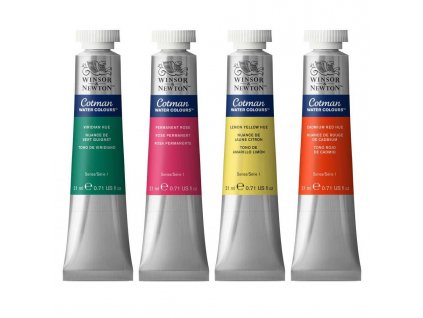 Winsor &amp; Newton Akvarelové barvy COTMAN 21ml, různé odstíny