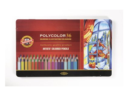 Sada umeleckých pastelových ceruziek /3825/ 36ks