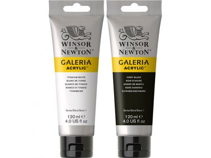 Winsor&Newton GALERIA - Akrylové barvy, 120ml, různé odstíny