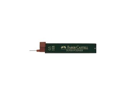 FABER-CASTELL Tuhy grafitové superpolymer HB 0,5mm /12ks