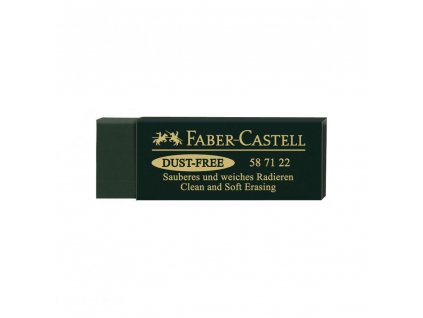 Guma Faber-Castell Art dust-free, zelená