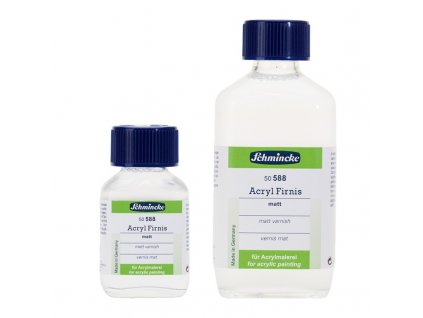 50 588 Schmincke akrylový matný lak na akrylovú maľbu 60ml/200ml