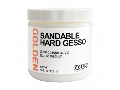 Golden sandable hard gesso 237ml /3551