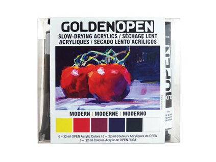 Golden OPEN modern set 6x22ml